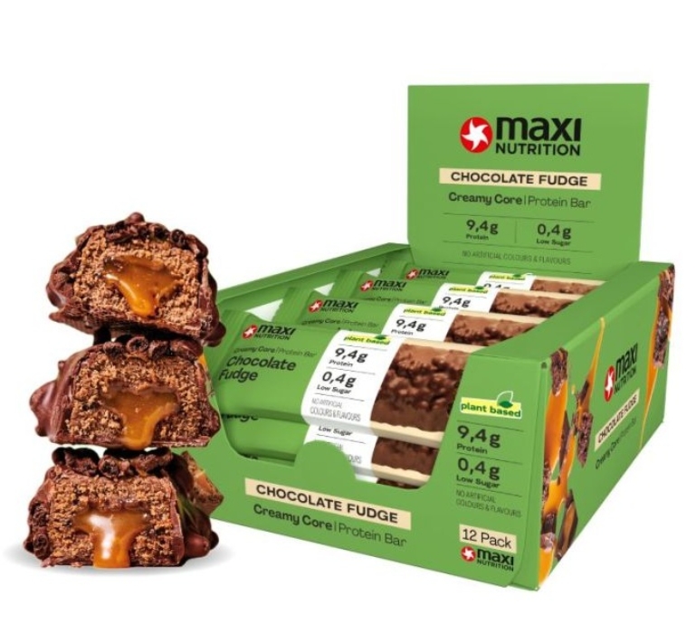 Barrita Proteica de Chocolate Fudge VEGANA